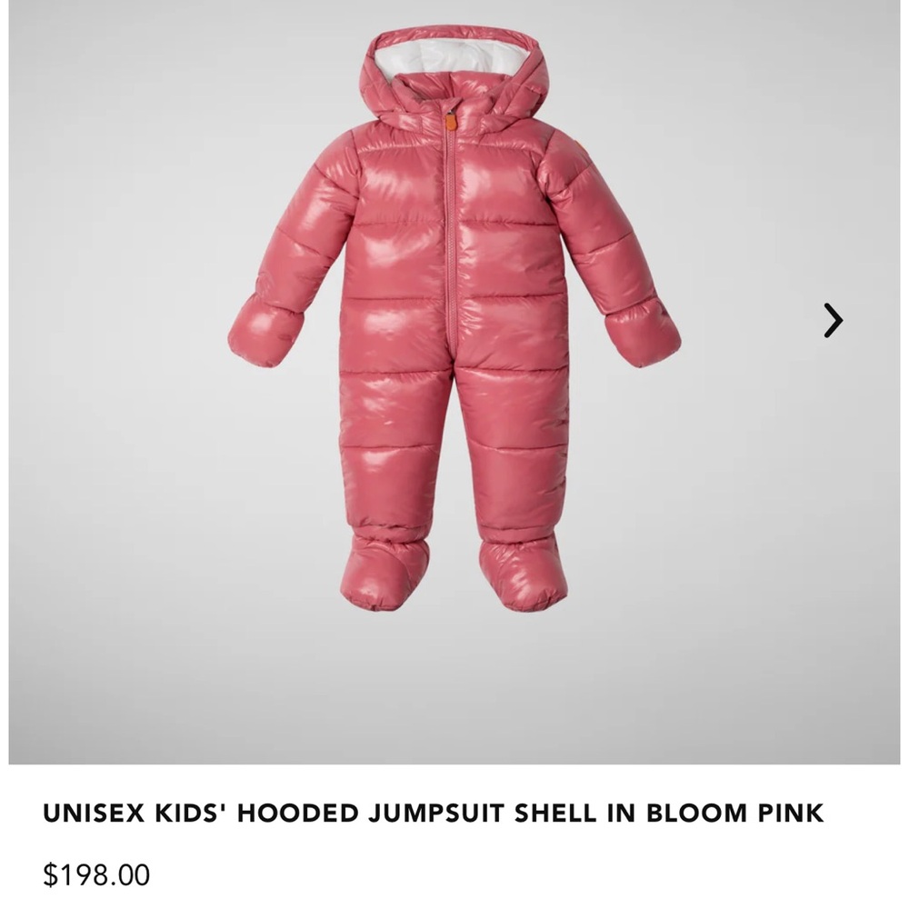 Save the Ducks kids hooded jumpsuit